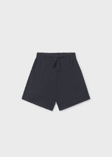 Pantalon corto estructura     Negro