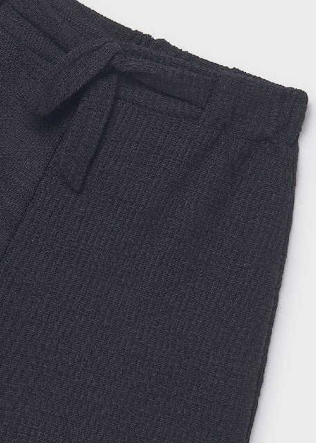 Pantalon corto estructura     Negro