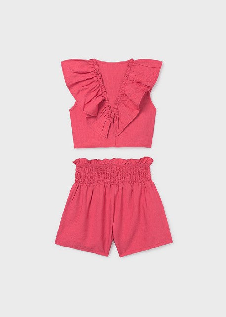 Conj. short volante           Coral