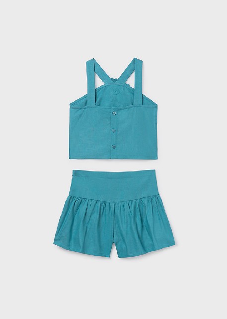 Conj. short flor              Jade