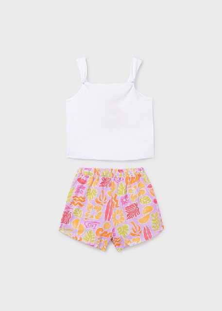 Conj. short estampado         Lilac