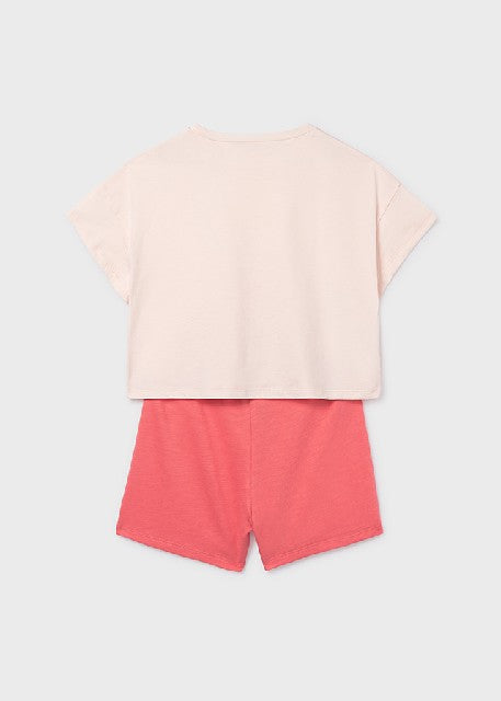 Conj. short grafica           Flamingo