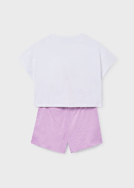 Conj. short grafica           Lilac