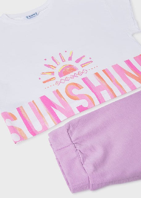 Conj. short grafica           Lilac