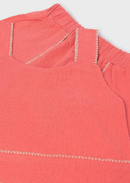 Conj. short puntada concha    Flamingo