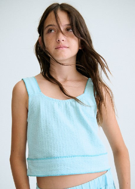 Conj. short puntada concha    Agua