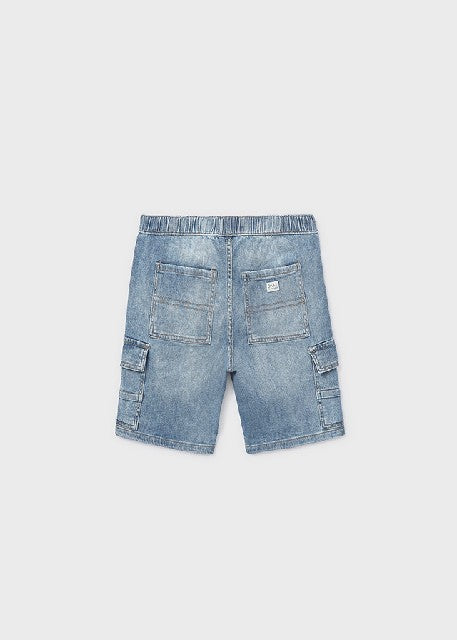 Bermuda denim cargo           Medio