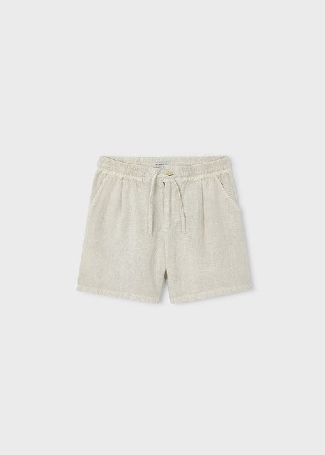 Bermuda lino comfy            Oliva