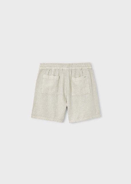 Bermuda lino comfy            Oliva