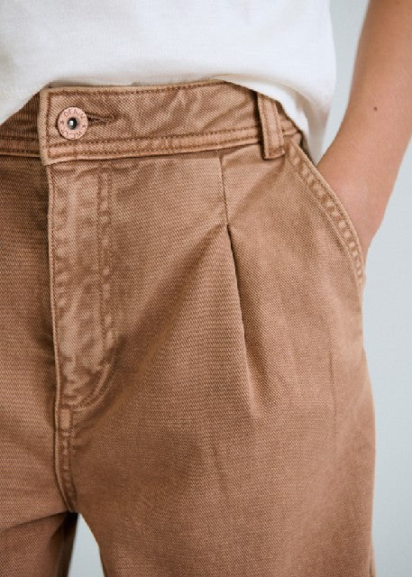 Pantalon largo sarga          Arcilla