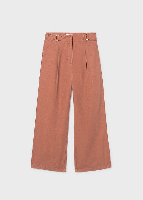 Pantalon largo hebillas       Arcilla