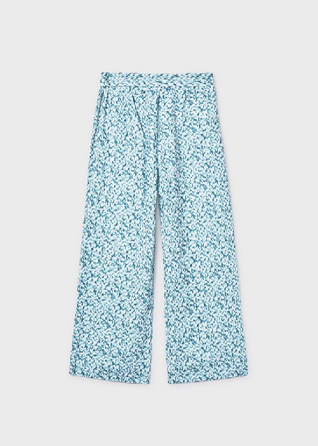 Pantalon largo estampado      Jade