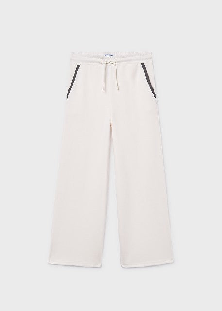 Pantalon largo punto          Hueso