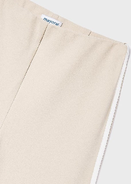 Pantalon largo punto crepe    Arena