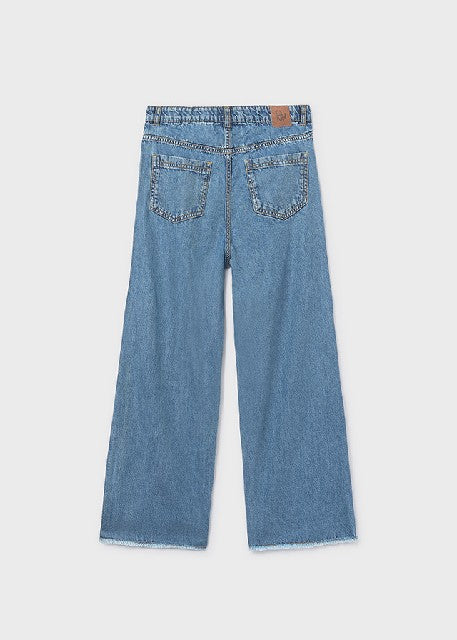 Pantalon largo tejano fluido  Medio