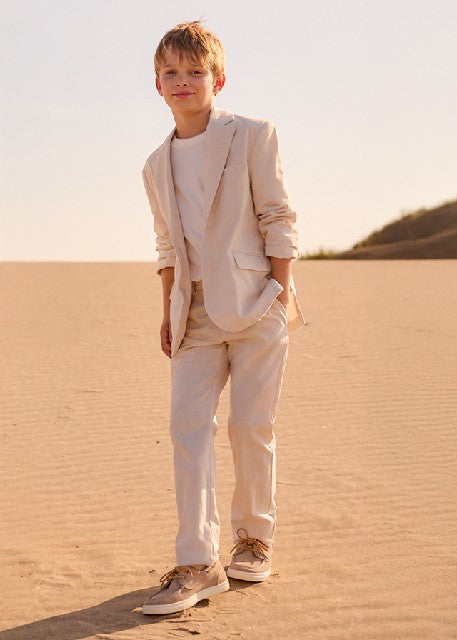 Pantalon lino suiting         Avena
