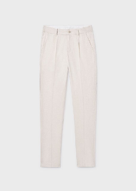 Pantalon lino suiting         Avena