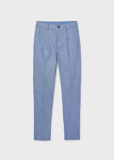 Pantalon lino suiting         Añil