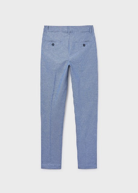Pantalon lino suiting         Añil