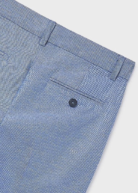 Pantalon lino suiting         Añil