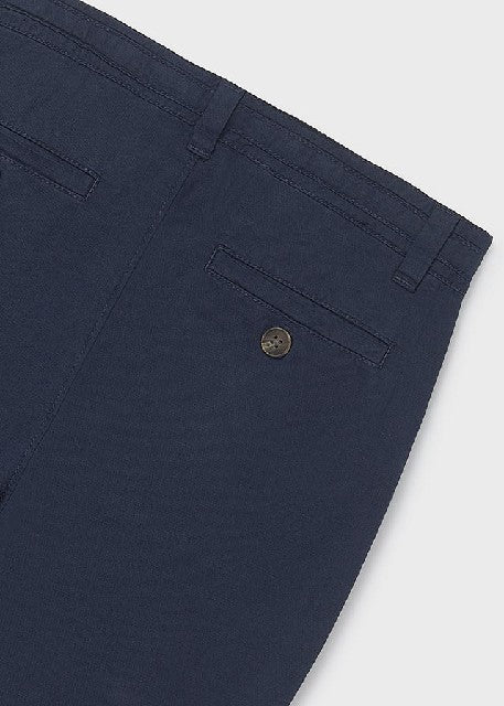 Pantalon chino relaxed        Marino