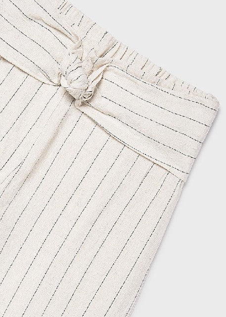 Pantalon culotte              Lino