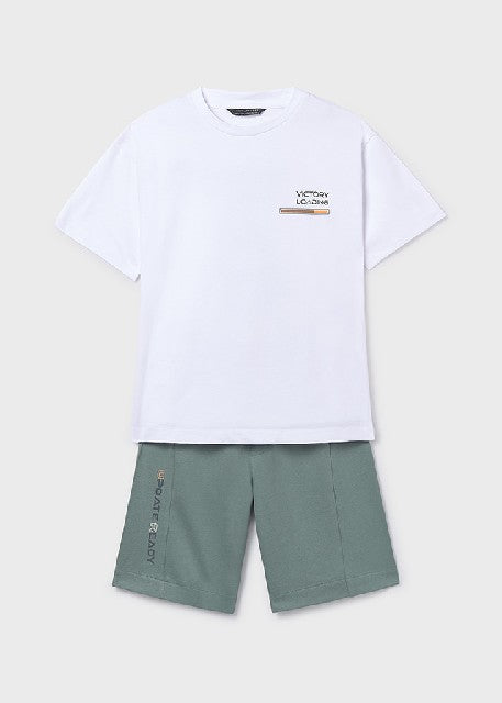Conj. punto print back        Laurel