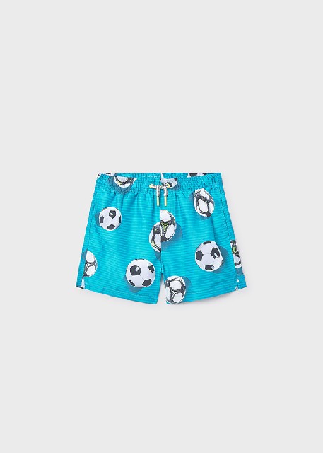 Bañador estampado             Turquesa