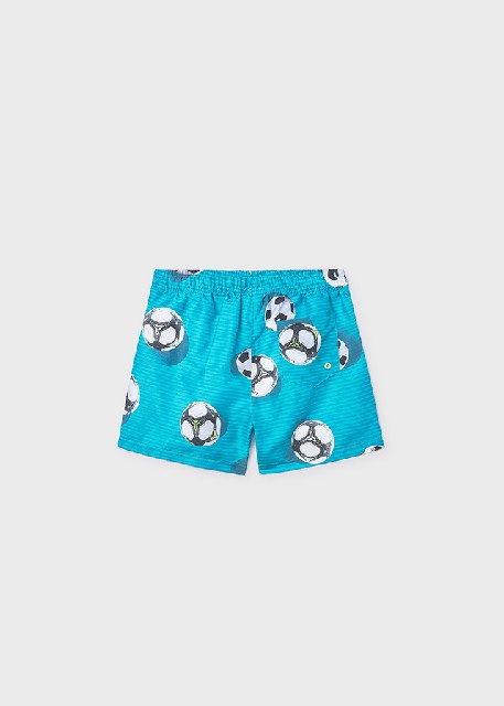Bañador estampado             Turquesa