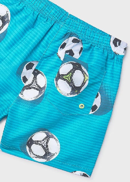 Bañador estampado             Turquesa