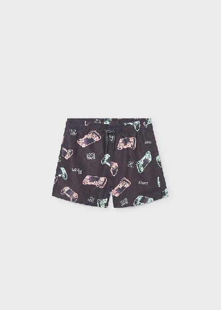 Bañador estampado             Negro