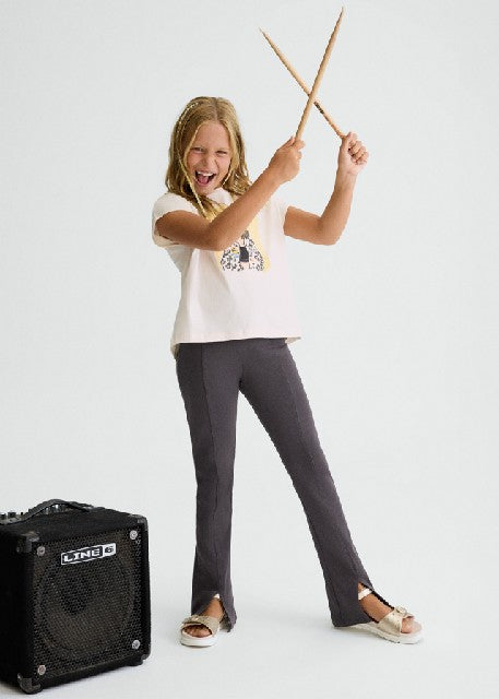 Leggings flared canale        Antracita