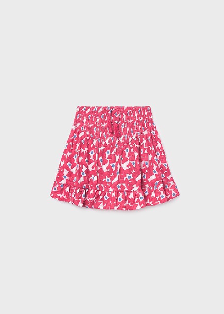 Falda estampada               Cereza