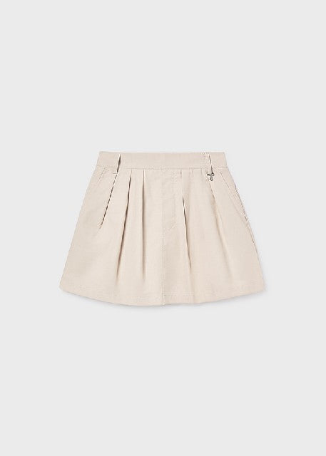 Falda pantalon plana gabardin Arena