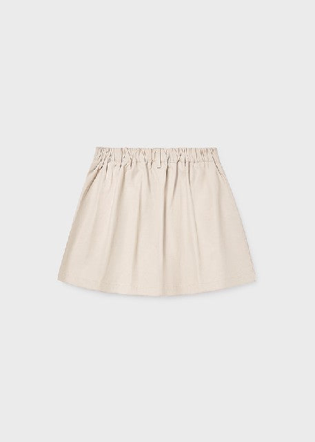 Falda pantalon plana gabardin Arena
