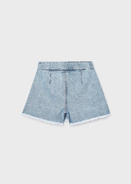 Falda pantalon tejana         Claro