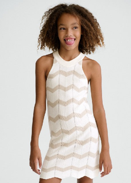 Vestido tricot zig zag        Crd-arena