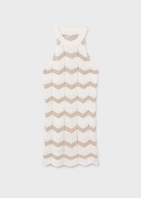 Vestido tricot zig zag        Crd-arena