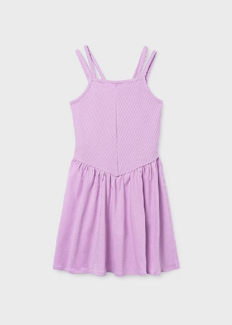 Vestido punto canale          Lilac