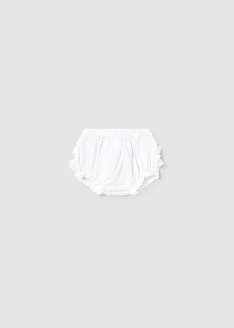 Braguitas punto volantes      Blanco