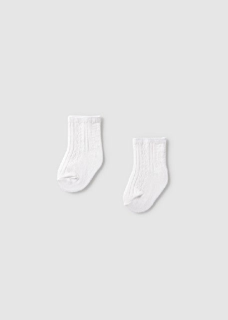 Set 2 calcetines vestir       Blanco