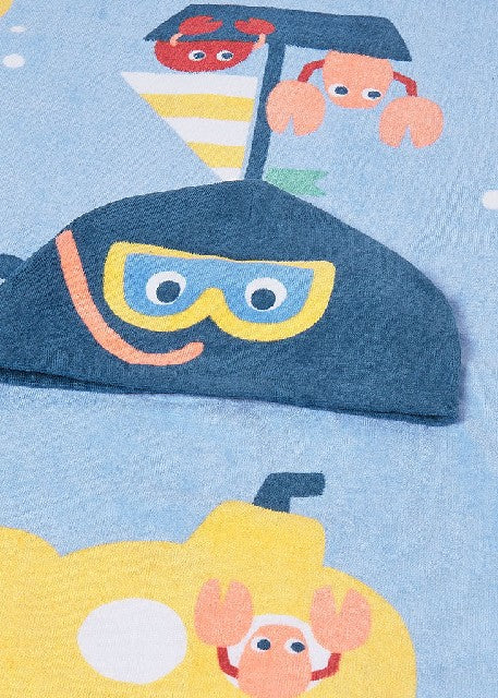 Toalla capa                   Azul