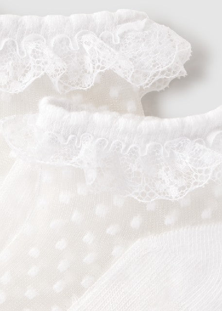 Calcetin plumeti              Blanco