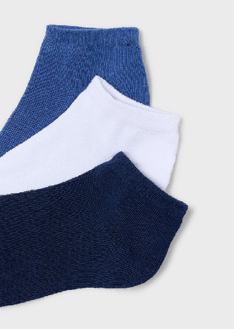 Set calcetines lisos          Añil