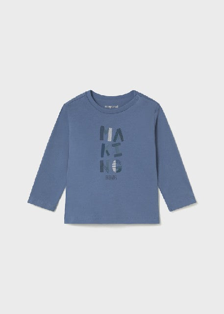 Camiseta m/l basica Indigo