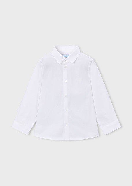 Camisa m/l basica             Blanco