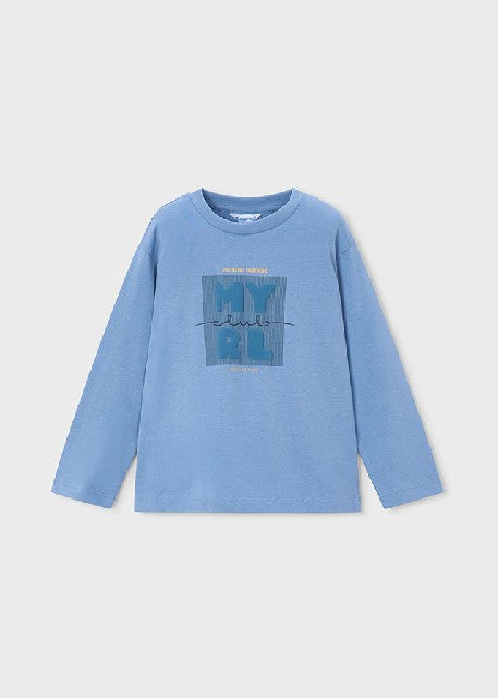 Camiseta m/l basica Lluvia