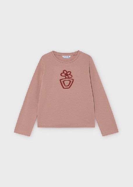 Camiseta m/l basica           Pastel