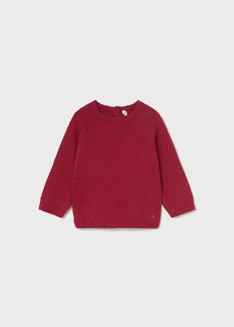 Jersey c/redondo basico Rojo