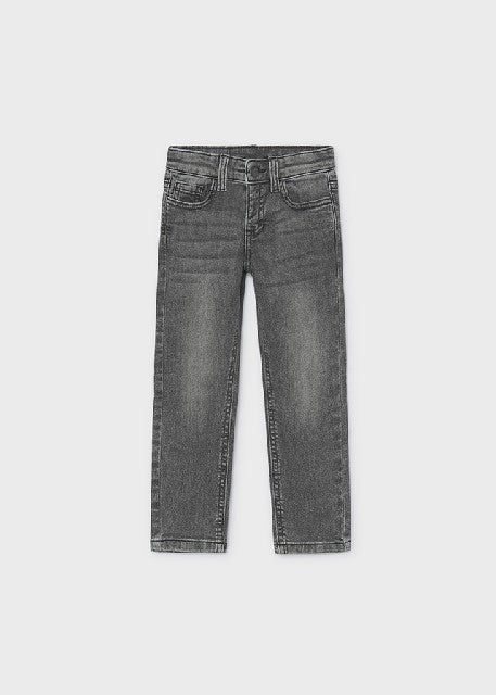 Pant. tejano slim fit basico Gris